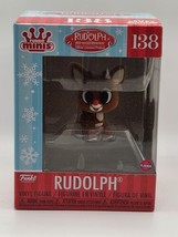 Funko Minis Flocked Rudolph The Red-Nosed Reindeer #138 Mini Vinyl Figur... - $14.95