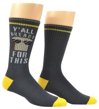 Sock House Co. Men's Y'all Bready For This Athletic Crew Sock - $9.99