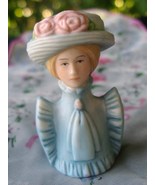 1982 Avon American Fashion Thimble Fashion Silhouettes Porcelain Vintage C.1890  - £11.98 GBP