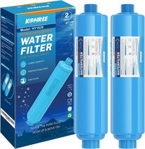 Versatile Inline Water Filter for RVs and Garden Hoses, NSF Certified 2 ... - $39.55