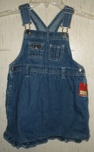 Nwt Baby Girls Arizona Blue J EAN Jumper Dress Size 24M - £14.67 GBP