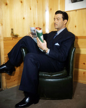 Robert Taylor 11x14 Photo classic Hollywood pose in dressing room 1940&#39;s - £11.77 GBP