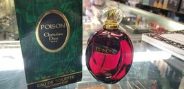 Poison Christian Dior Paris 3.4 oz / 100 ml for Women Eau de Toilette VINTAGE - $299.99