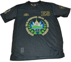 La Selecta Official El Salvador Futbol FIFA 2022 World Cup Black Jersey ... - $27.55