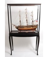 Ship Model Watercraft Traditional Antique HMS Endeavour Boats Sailing Wood - £1,259.22 GBP