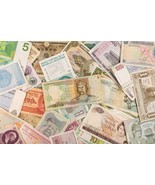 World Note Lot. Miscellaneous Europe, Asia, Central &amp; South America. 50 ... - $123.75