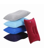 Portable Ultralight Inflatable PVC Nylon Air Pillow Camping Sleep Cushio... - $187.14 MXN