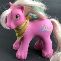 My Little Pony G1 Year 5 Big Brother Pony Steamer w/Train 1987 Hong Kong w/Scarf - £46.50 GBP