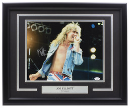 Joe Elliott Firmato Incorniciato 11x14 Def Leppard Biondo Capelli Foto J... - £228.14 GBP