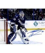 ANDERS LINDBACK HAND Signed Autographed TAMPA BAY LIGHTNING 8x10 PHOTO w... - £11.18 GBP