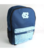 University of North Carolina Tar Heels Navy Blue 16&quot; Canvas Backpack UNC... - $380.13 MXN