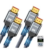 10K 8K HDMI 2.1 Cable 2-Pack 6.6FT, Highwings Certified 48Gbps Ultra Hig... - $31.66