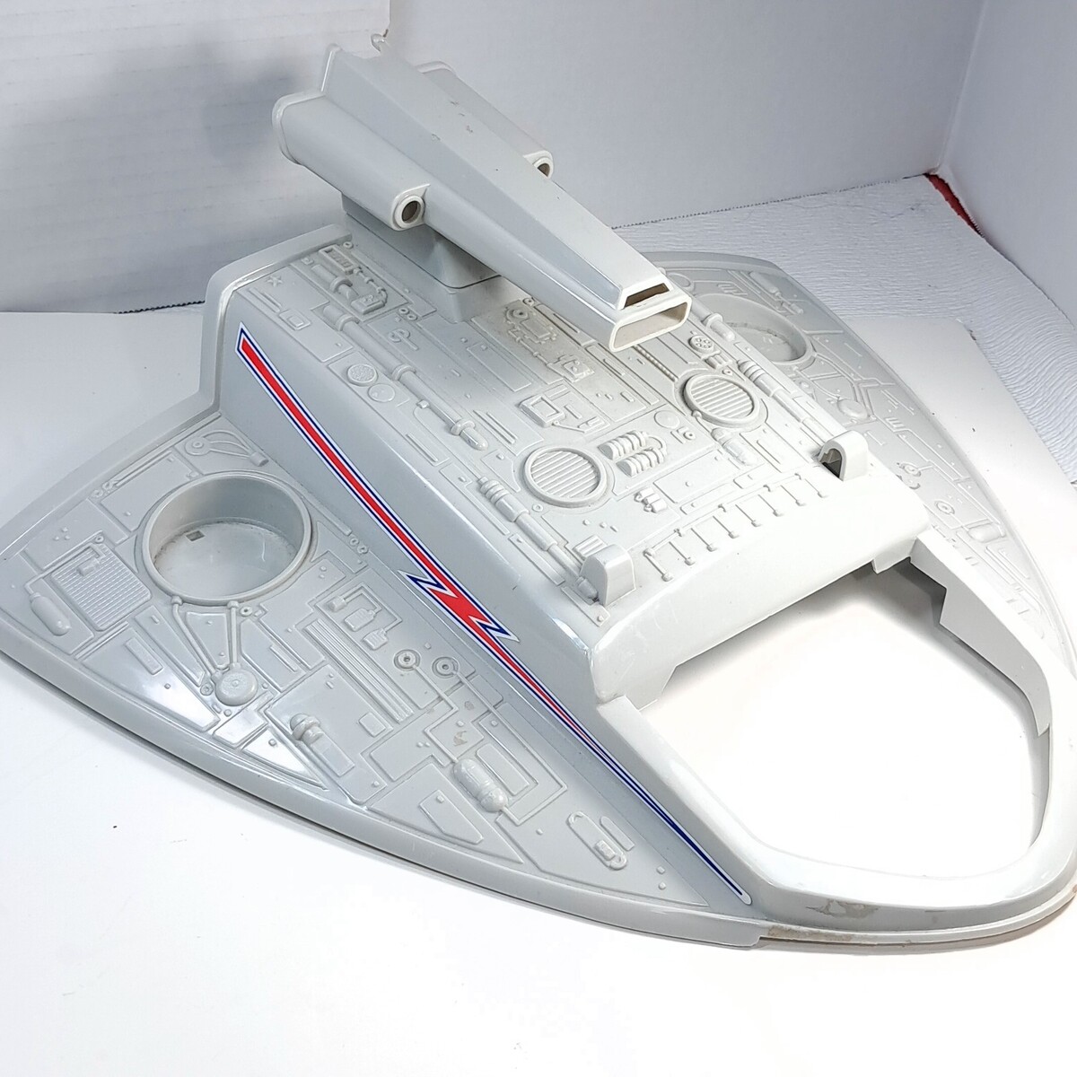 Manta Force Command Ship Bluebird Toys replacement part 1986 top panel c... - $23.00
