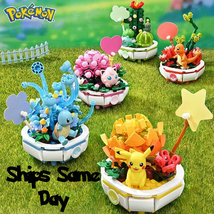 ✅ Official Pokémon Succulent Sweet Plants Building Block Sets Creative Fun NEW - £21.91 GBP+