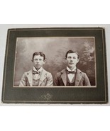 Cabinet Photo of Two young good looking fellas turn off century late 1890s - £10.49 GBP