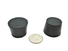 Solid Tapered Rubber Stoppers   Fits 1 1/8&quot; - 1 1/4&quot; Holes  Various Pack... - £10.48 GBP+