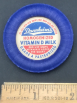 Vintage Dannheim&#39;s New Ulm Dairy Milk Bottle Cap Lid Minnesota MN 2&quot; Vit... - £6.74 GBP