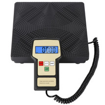 Digital Refrigerant Electronic Charging Scale Meters 220 Lbs For Hvac With Case - £95.83 GBP