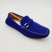Men&#39;s Alfani Drapermaz Blue Loafer Memory Foam Shoe Size 8.5 Amputee Sho... - $407.83 MXN