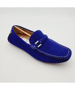 Men&#39;s Alfani Drapermaz Blue Loafer Memory Foam Shoe Size 8.5 Amputee Sho... - $407.83 MXN