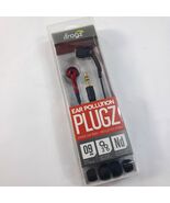 NEW iFrogz PLUGZ Ear Buds Stereo Ear Pollution Red Wired red EPD-33-RED ... - $493.61 MXN