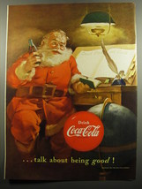 1951 Coca-Cola Soda Ad - talk about being good! - £14.55 GBP
