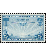 1935 25c China Clipper, Trans-Pacific Scott C20 Mint F/VF NH - €1,92 EUR