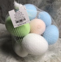 Hobby Lobby 12 Piece Flocked Eggs 2.5”EASTER Decor Filler - $14.21