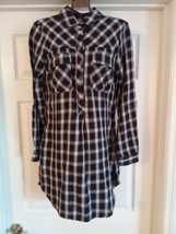 CANYON RIVER BLUES DRESS SHIRT SIZE S POCKETS FLANNEL BUTTON 1/2 - £7.91 GBP