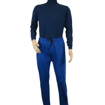 Men's Monte Carlo Turkey Jogging Suit 2pc Jump Set Stretchable 95183 Royal Blue image 7