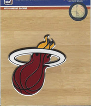 Miami Heat Nba Basketball Color Auto Car Emblem Usa Made Logo Chrome - £23.50 GBP