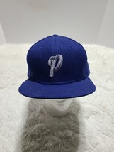 Pittsburgh Pitt Panthers Philadelphia Phillies New Era VTG Snapback Hat Made USA - £16.54 GBP