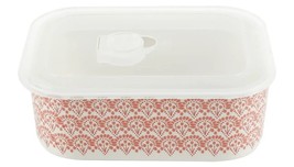 Pioneer Woman ~ Ceramic Food Storage Container ~ Vintage Floral Pattern ~ Medium - £20.64 GBP