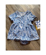 Diane Von Furstenburg x Target Baby Wrap Dress Sea Breeze Size 12 Month DVF - $12.59