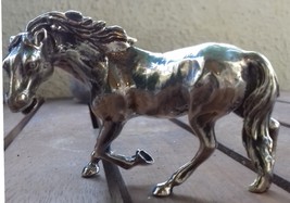 Horse sterling silver figurine.Vintage 1940. Masterpiece !  - $3,000.00