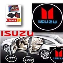 2x PCs  ISUZU Logo Wireless Car Door Welcome Laser Projector Shadow LED ... - £18.56 GBP