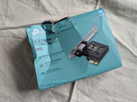 TP Link 2.5 Go Pcie Carte Réseau TX201 Gigabit Neuf - $20.78