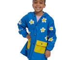 NWT Lilly of New York Baby Girls Blue Daisy Rain Jacket 12 Months - $10.99