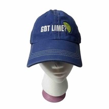 Got Lime? Corona Extra Adjustable Strapback Baseball Hat Cap Blue Outdoor - £9.41 GBP
