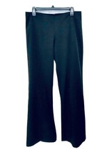 Bar TJ Holdings Womens 9/10 Black Zip Back Flat Front Straight Leg Dress... - $12.95