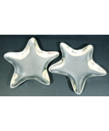 Pewter Star Dishes Set of 2 For Trinkets Candy Etc 8 Inches - $19.62