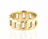 7.6mm Unisex Fashion Ring 10kt Yellow Gold 367677 - £184.61 GBP