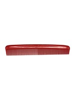 Vintage Wil-Hold Red Plastic Hair Comb Fine Tooth 7.25&quot; USA Retro Groomi... - $13.85