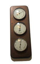 Vintage  Garden Place Copper Thermometer Barometer and Humidity Meter - £32.27 GBP