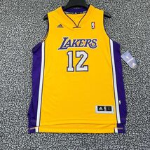 Los Angeles Lakers Howard #12 Jersey Shirt Youth Large 14-16 Yellow Adid... - $110.55 CAD
