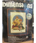 Dimension Norman Rockwell Catching the big one Crewel kit NEW - £17.36 GBP