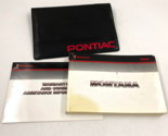 2003 Pontiac Montana Owners Manual Handbook Set with Case OEM C01B55063 - $14.84