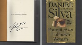 Portrait of an Unknown Woman SIGNED Daniel Silva NOT Personalized Hardcover 2022 - £31.17 GBP