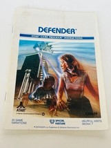 Defender Atari Video Game 2600 Manual Guide vtg 5200 electronics poster ... - $13.81