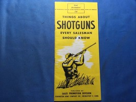 Remington Things About Shotguns Every Salesman Should Know Brochure - £26.77 GBP